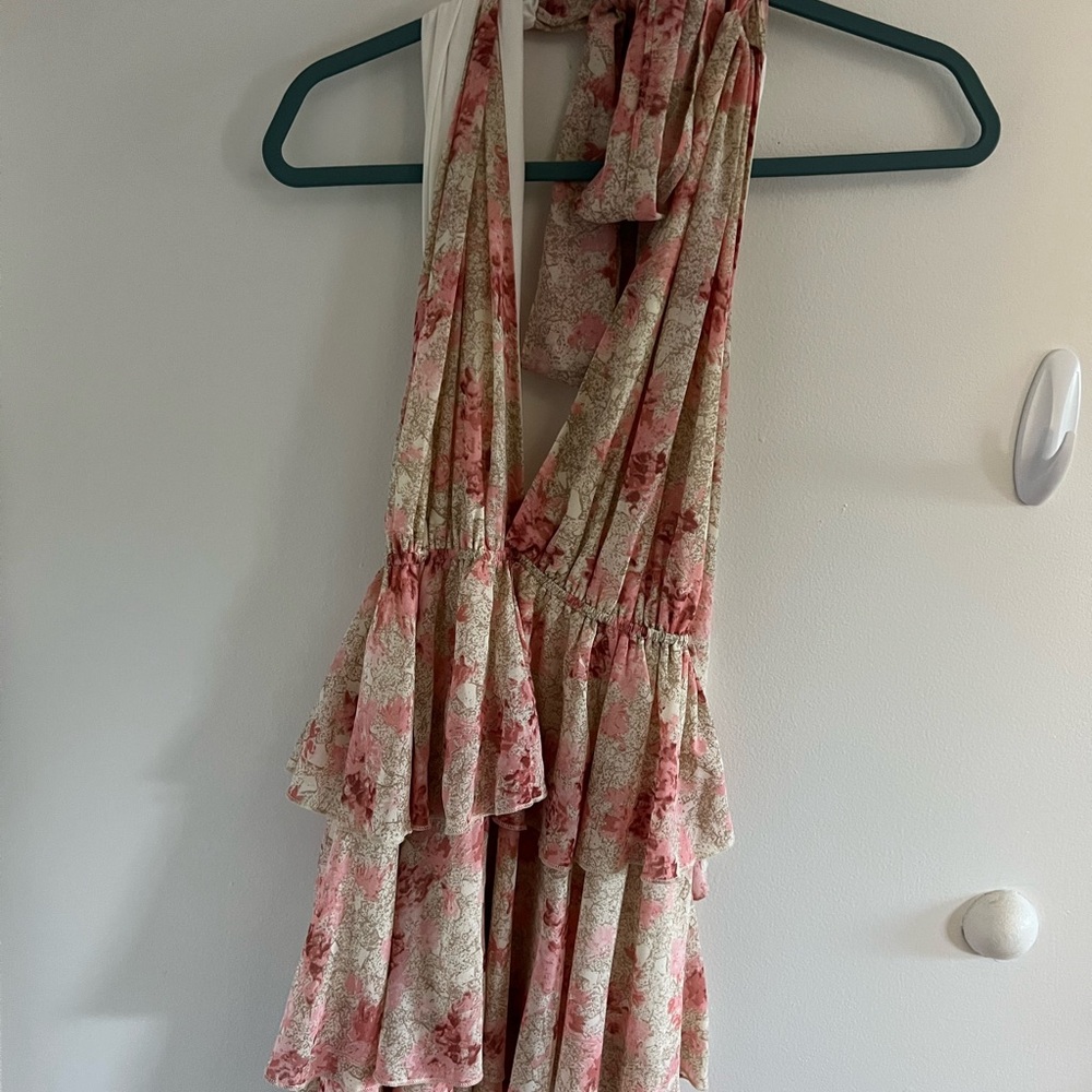 Floral Ruffle Dress